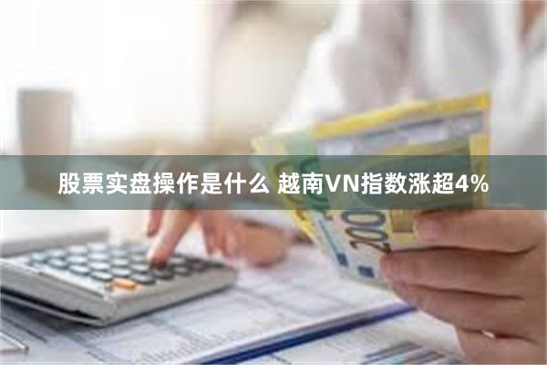 股票实盘操作是什么 越南VN指数涨超4%