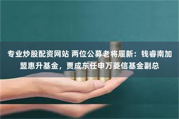 专业炒股配资网站 两位公募老将履新：钱睿南加盟惠升基金，贾成东任申万菱信基金副总