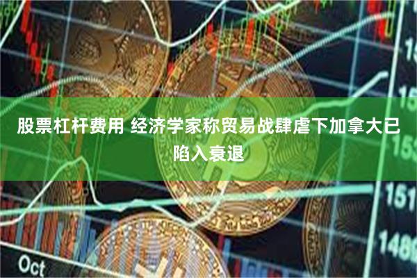 股票杠杆费用 经济学家称贸易战肆虐下加拿大已陷入衰退