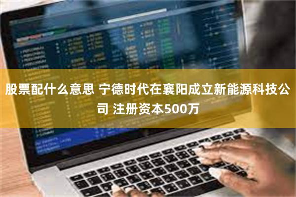 股票配什么意思 宁德时代在襄阳成立新能源科技公司 注册资本500万