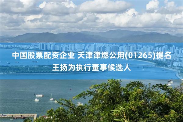中国股票配资企业 天津津燃公用(01265)提名王扬为执行董事候选人